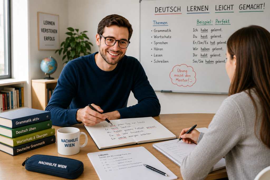 Deutsch Nachhilfe zu Hause Wien